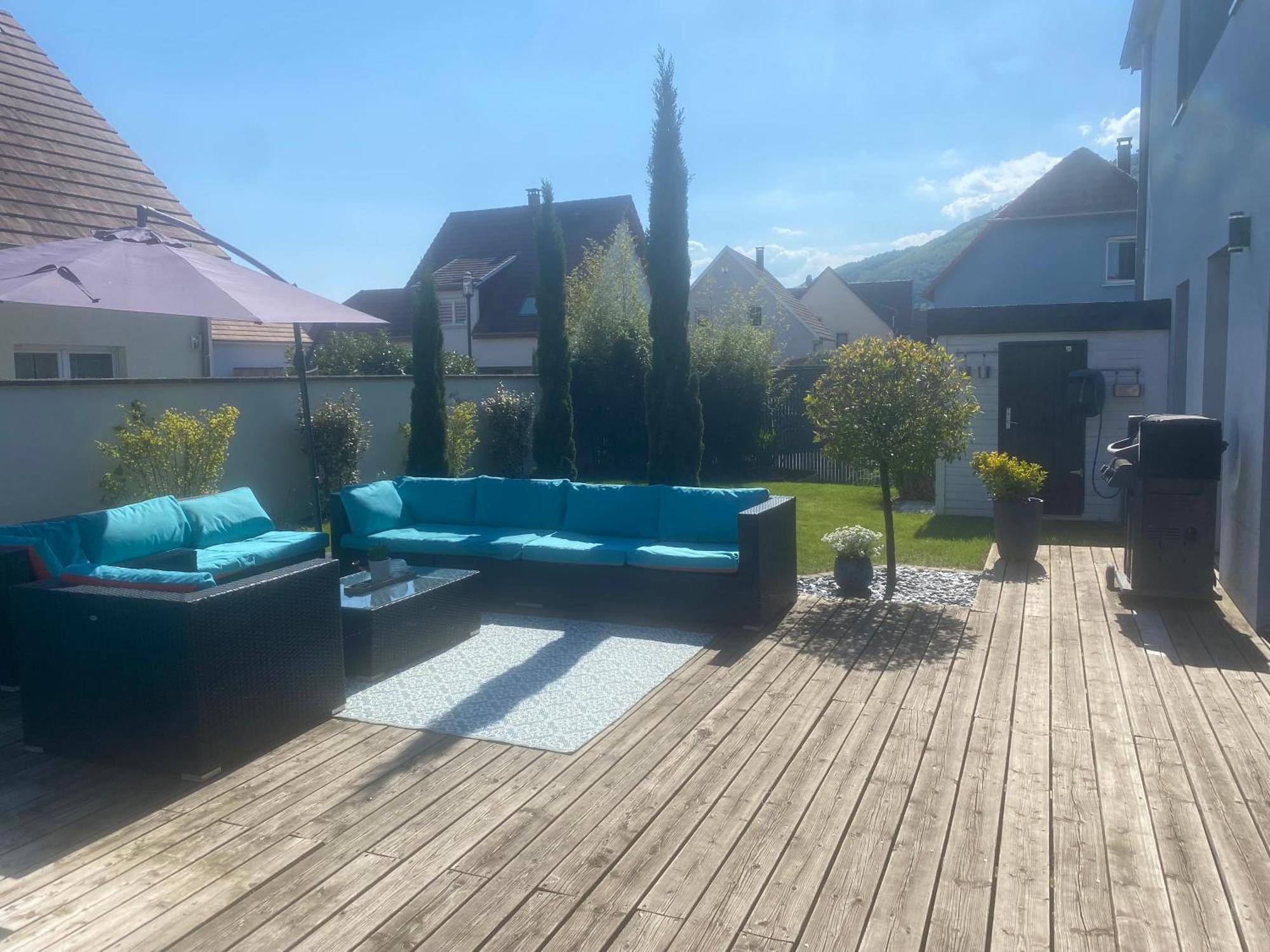 Maison D'Architecte Situee Sur La Route Des Vins Châtenois Buitenkant foto